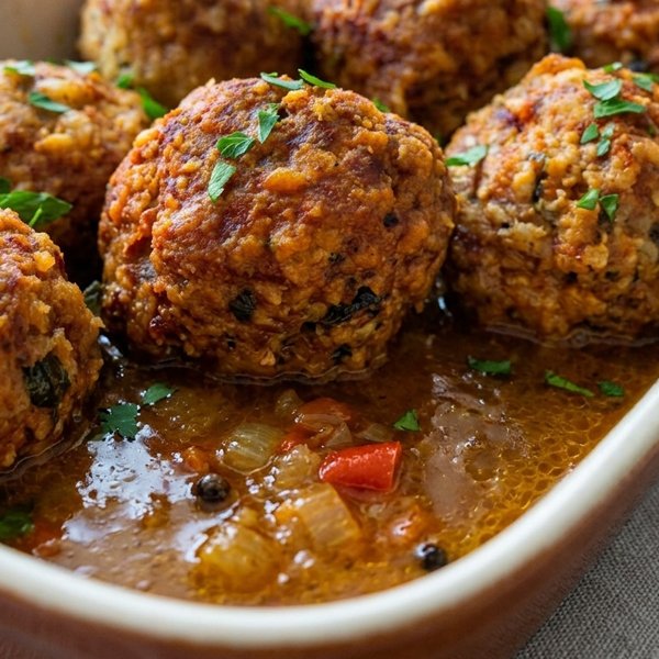 Albóndigas lorquinas en salsa de pavo 1 kg
